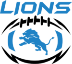 Lions sign, American football ball and lion free svg file for members, American football team svg for sweatshirt