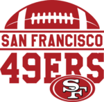 San Francisco 49ers free svg file for members, American football team svg for tshirt