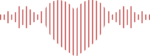 Song music sound Heart wave free svg file for members