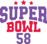 Super bowl 58 free svg file for members, American football lover tshirt design