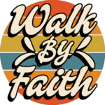 Walk by faith, Christians tshirt design - free svg file for members