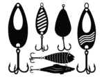 Fishing baits free svg file for members, fishing clipart images, svg bundle