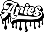 Drippy Aries sign free svg file for members, birthday tshirt design