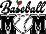 Baseball mom free svg file for members, sweatshirt design for mama
