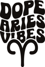Dope Aries vibes free svg file for members, zodiac sign tshirt design