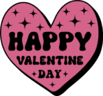 Happy valentine day heart free svg file for members, Valentines day decoration
