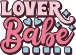 Lover babe free svg file for members, valentine's day sweatshirt design