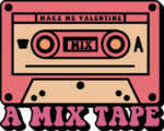 Make me valentine a mix tape free svg file for members, Valentine's Day svg decor