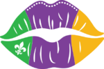 Mardi gras lips free svg file for members, vector image, Fat Tuesday