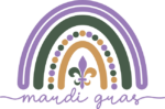 Mardi gras rainbow free svg file for members, Fat Tuesday svg for sweatshirt