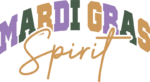 Mardi gras spirit free svg file for members, Fat Tuesday svg for sweatshirt
