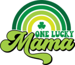 One lucky mama, rainbow free svg file for members, Saint Patrick tshirt design for mom