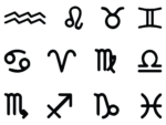 Zodiac symbols, svg bundle free svg file for members, horoscope signs vector images
