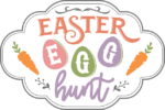 Easter egg hunt free svg file for members, Easter decor