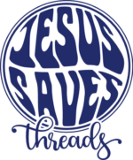Jesus saves threads free svg file for members, Christian shirt design