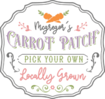 Easter wall decor free svg file for members, custom name, carrot patch, locally grown