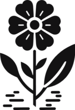 Flower and leaves free svg file for members, planting vector image, decal