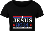 Jesus, make America pray again free svg file for members, 2024 elections svg for t-shirt