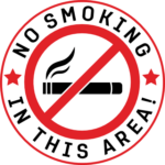 No smoking in this area free svg file for members, wall sign