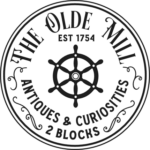 The olde mill, antiques and curiosities, 2 blocks free svg file for members, shop wall sign