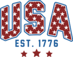 USA, est 1776 free svg file for members, Patriotic sweatshirt design