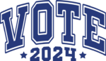 Vote 2024 free svg file for members, election day shirt design
