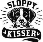 Sloppy kisser free svg file for members, funny dog bandana design