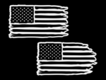Distressed USA Flag, with white background free svg file for members, 4th of july, vector image