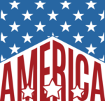 America sign free svg file for members, 4th of July svg for tumbler