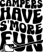 Campers have s'more fun free svg file for members, Funny Camping Hoodie Design