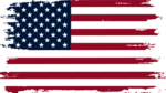 Distressed USA Flag free svg file for members, 4th of july vector image
