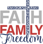 Faith, family, freedom free svg file for members, Christians sweatshirt design