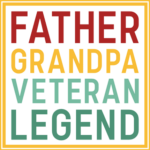 Father, grandpa, veteran legend free svg file for members, patriotic shirt design for veteran dad