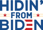 Hidin from biden free svg file for members, funny political hoodie design