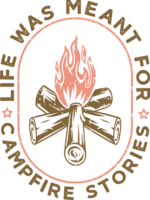 Life was meant for campfire stories free svg file for members, funny camping svg for t-shirt