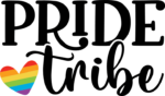 Pride tribe free svg file for members, gay pride month svg for hoodie