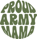 Proud army mama free svg file for members, patriotic, military mom, hoodie design