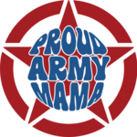 Proud army mama, star free svg file for members, svg for tumbler