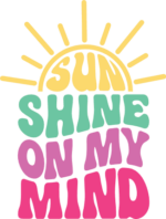 Sunshine on my mind free svg file for members, svg for tumbler