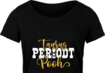 Taurus periodt pooh free svg file for members, golden png for sublimation, birthday shirt design