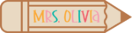Pencil, custom name gift for teacher free svg file for members, clipart image, end of school