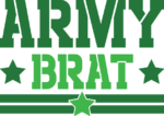 Army brat free svg file for members, patriotic, Brother of a soldier SVG t-shirt design