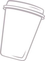 Takeaway Coffee cup free svg file for members, clipart image, decor
