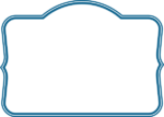Double Frame clipart image free svg file for members, decor, decal
