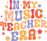 In my music teacher era free svg file for members, gift for music teacher, tumbler design