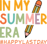 In my summer era free svg file for members, last day of school svg for tshirt
