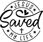 Jesus saved my life free svg file for members, religious svg for tumbler