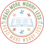 Read more, worry less free svg file for members, positive vibes, tote bag design