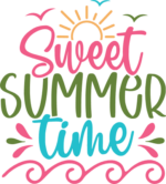 Sweet summer time free svg file for members, summer t-shirt design