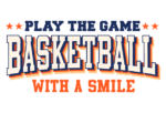 Play the game basketball with a smile free svg file for members, retro sports tshirt design
